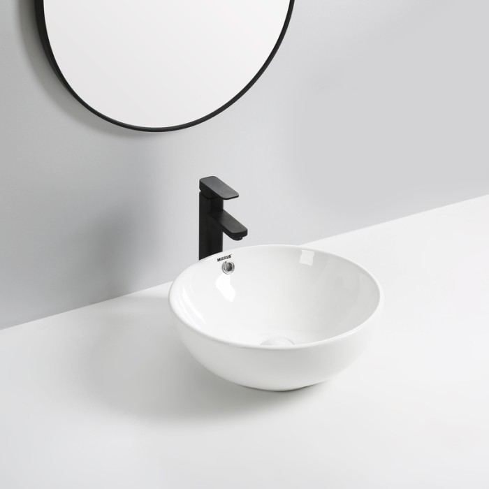 Раковина накладна Mixxus Premium ELLIPSE-0205 430х430х150mm з переливом (MP6530) Раковина накладна Mixxus Premium ELLIPSE-0205 430х430х150mm з переливом (MP6530)