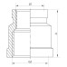 Муфта редукційна 1-1/4 "x1-1/2" Koer KF.C1216 (KF0021)