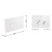 Панель змиву для унітаза Qtap Nest QT0111V1164GW