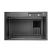 ID 7545-BC мийка PROFI 750x450x215мм,(3.0/0.8мм),сифон. дозат. 2 кош, дошк, зміщувач PVD Black {1/1}