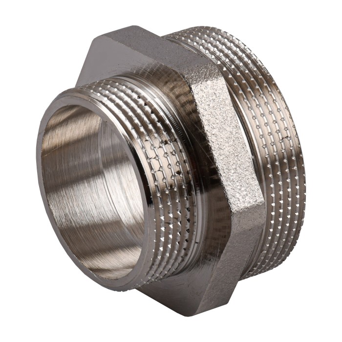 Ніпель редукційний 2″х1 1/2″ЗЗ нікельований NN872S OPTIMUM Ніпель редукційний 2″х1 1/2″ЗЗ нікельований NN872S OPTIMUM