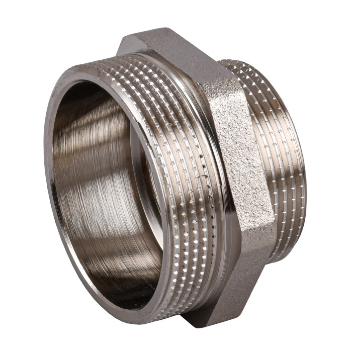 Ніпель редукційний 2″х1 1/2″ЗЗ нікельований NN872S OPTIMUM Ніпель редукційний 2″х1 1/2″ЗЗ нікельований NN872S OPTIMUM