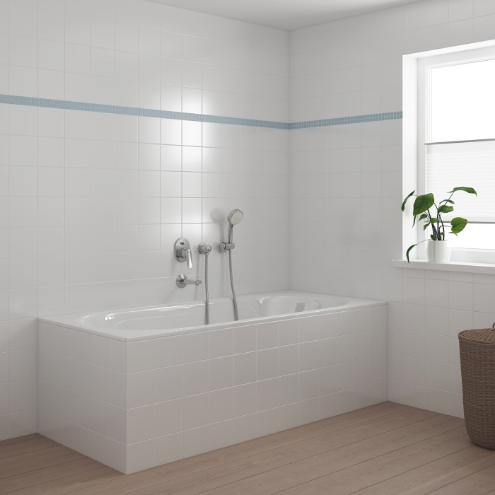 Душовий набір з тримачем, 3 режими струменя Grohe New Tempesta Cosmopolitan (27584002)