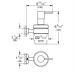 Набір аксесуарів 3в1 Grohe Essentials Cube (BF40511EC)