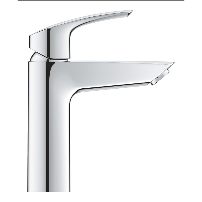 Одноважільний змішувач для раковини M-Size Grohe Eurosmart New з натискним донним клапаном (23923003) Одноважільний змішувач для раковини M-Size Grohe Eurosmart New з натискним донним клапаном (23923003)