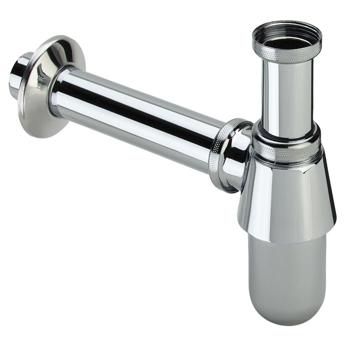 Сифон для раковини VIEGA 1 1/4″ х1 1/4″ металевий хром бутил. б/г100674 Сифон для раковини VIEGA 1 1/4″ х1 1/4″ металевий хром бутил. б/г100674