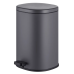 Відро для сміття з плавним закриттям овальне Mixxus Premium Olivary-TC0105 Graphite 5 л колір графіт (MI7063)