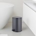 Відро для сміття з плавним закриттям овальне Mixxus Premium Olivary-TC0105 Graphite 5 л колір графіт (MI7063)