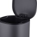 Відро для сміття з плавним закриттям овальне Mixxus Premium Olivary-TC0105 Graphite 5 л колір графіт (MI7063)