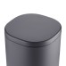 Відро для сміття з плавним закриттям овальне Mixxus Premium Olivary-TC0105 Graphite 5 л колір графіт (MI7063)
