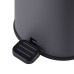 Відро для сміття з плавним закриттям овальне Mixxus Premium Olivary-TC0105 Graphite 5 л колір графіт (MI7063)