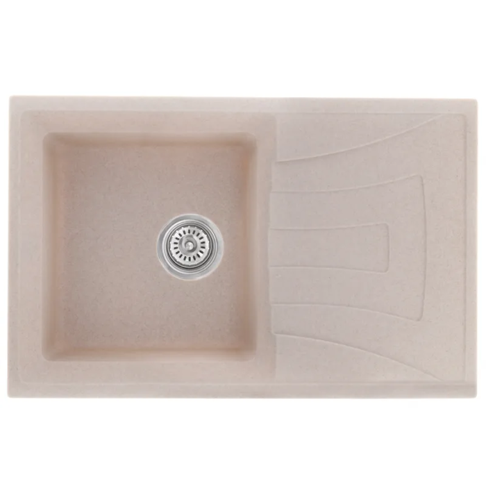Мийка кухонна HAIBA HB8104-G319 SAND 780x500x200 (HB0989) Мийка кухонна HAIBA HB8104-G319 SAND 780x500x200 (HB0989)