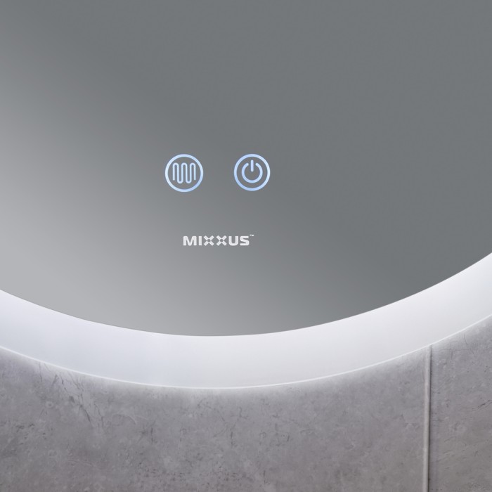 Дзеркало Mixxus PLAIN MC11-60 з Led Touch, Anti-fog, димером, регулятором яскравості (MI6663) Дзеркало Mixxus PLAIN MC11-60 з Led Touch, Anti-fog, димером, регулятором яскравості (MI6663)