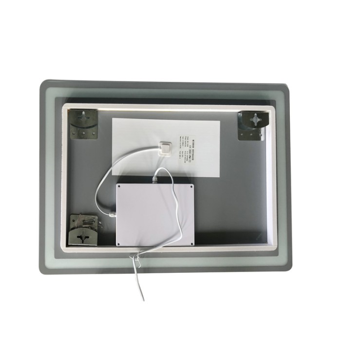 Дзеркало Zerix Mirra MR05-70x50-REVERSE з LED Touch, Anti-fog, димером, регулятором яскравості (ZX6055) Дзеркало Zerix Mirra MR05-70x50-REVERSE з LED Touch, Anti-fog, димером, регулятором яскравості (ZX6055)