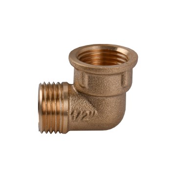 Кутник 1/2″ВЗ латунний LL333S OPTIMUM