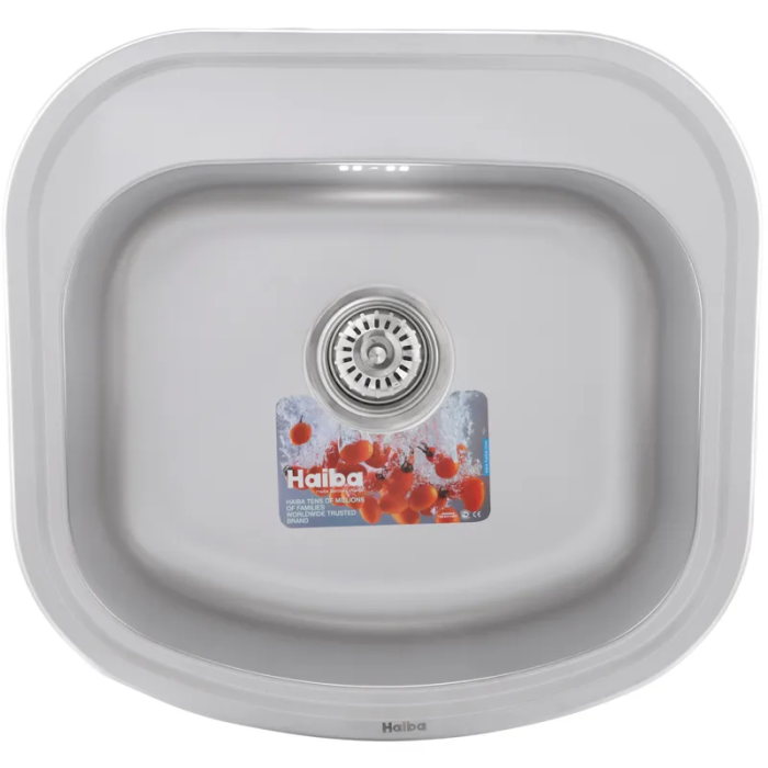 Мийка кухонна HAIBA 49x47 (decor) (HB0535) Мийка кухонна HAIBA 49x47 (decor) (HB0535)