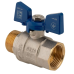 Кран кульовий Koer 3/4" ГШМ (KR.218.B) синій (KR2723)