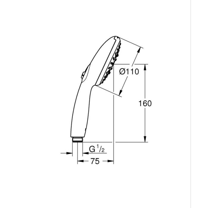Ручний душ Grohe Tempesta 110 3 режими (28419003) Ручний душ Grohe Tempesta 110 3 режими (28419003)