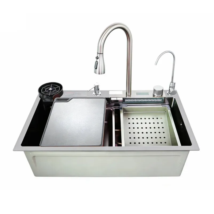 Мийка багатофункціональна Zerix ZH7546-SET-07 Decor SS Color з вбудованим змішувачем з нерж. сталі (ZM5598) Мийка багатофункціональна Zerix ZH7546-SET-07 Decor SS Color з вбудованим змішувачем з нерж. сталі (ZM5598)