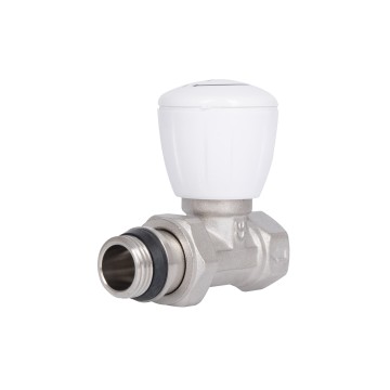 Кран радіаторний Thermo Alliance Standart Powerful 1/2" ВЗ з антипротіканням прямий SF230W15 SF230W15