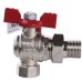 Кран кульовий ARCO  1/2″ SENA 154303 кутовий з американкою (754303)