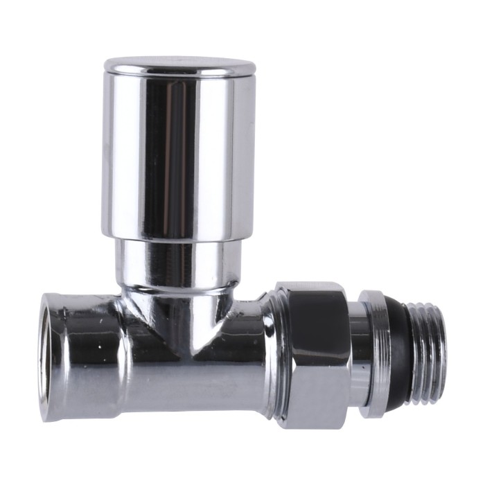 Кран вентильний прямий з американкою SOLOMON 1/2″ CHROM 1875 з ущільнювачем Кран вентильний прямий з американкою SOLOMON 1/2″ CHROM 1875 з ущільнювачем