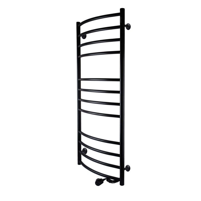 Рушникосушарка UNIO LDE ER 1200-500-12 BLK Драбинка Дуга Еліт електро чорна Рушникосушарка UNIO LDE ER 1200-500-12 BLK Драбинка Дуга Еліт електро чорна