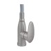 Змішувач для кухні PLAMIX CEZAR-011-B SET GRAPHITE REFL.GRAY з силіконовим виливом, з підведенням (PM0720)