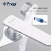 Змішувач для ванни Frap F2258, білий/хром