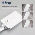 Змішувач для ванни Frap F2258, білий/хром
