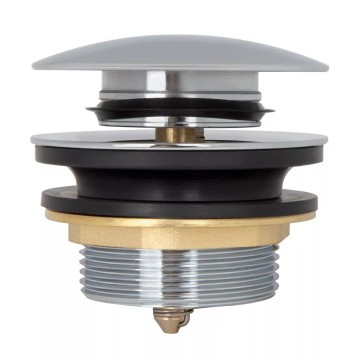Донний клапан ITAL HF1056, автомат,  Ø70мм, 1 1/2", латунь, хром