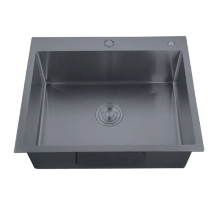 Мийка Zerix ZH5050-215 Nano-Black (3.0/0.8) з нержавіючої сталі (MX1582) Мийка Zerix ZH5050-215 Nano-Black (3.0/0.8) з нержавіючої сталі (MX1582)