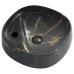 Раковина накладна MIXXUS PREMIUM WAVE-0201 MARBLE 430х430х150mm з отвором під змішувач (MP6536)