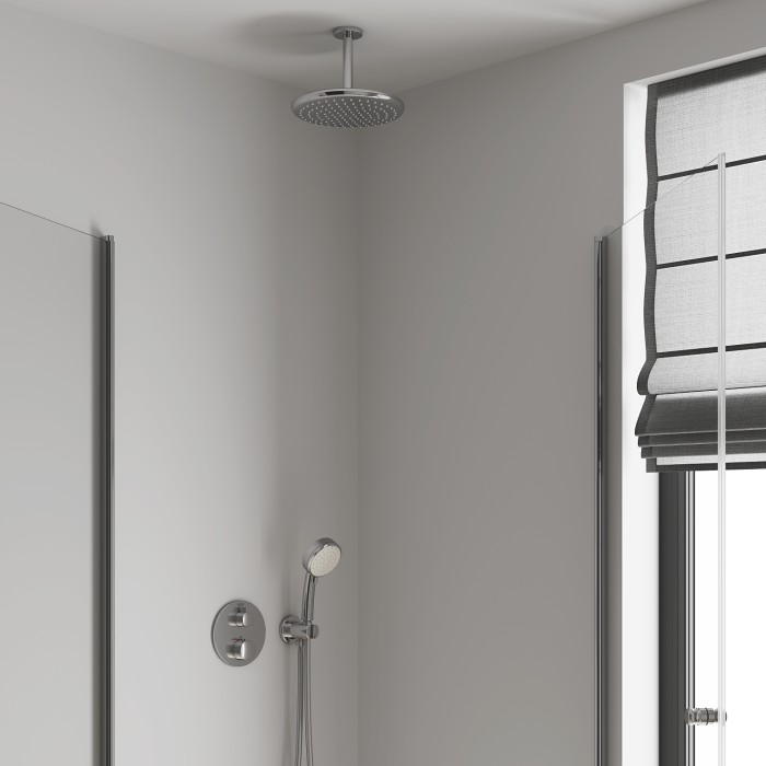 Верхній душ з стельовим кронштейном Grohe Tempesta (26669000) Верхній душ з стельовим кронштейном Grohe Tempesta (26669000)