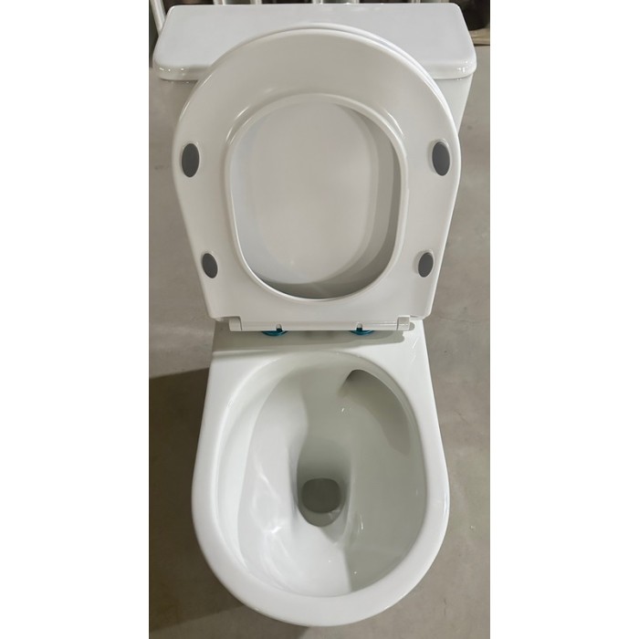 Унітаз-компакт Mixxus BEVEL-0407-T1 630х350х795mm, система змиву TORNADO 1.0 (MI6690)