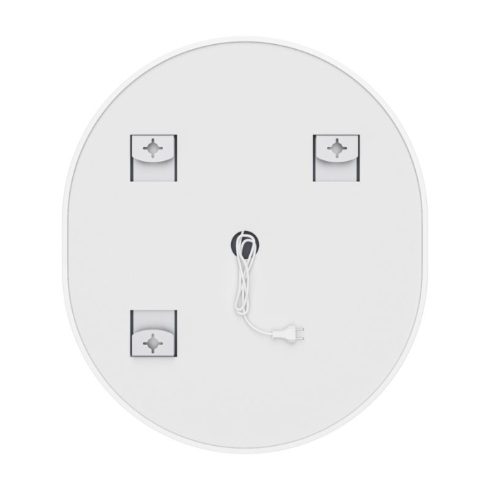 Дзеркало Mixxus Premium ELLIPSE MV05-80x70-Reverse WHITE з Led Touch, Anti-fog, димером (3-6,5kK) (MP6645) Дзеркало Mixxus Premium ELLIPSE MV05-80x70-Reverse WHITE з Led Touch, Anti-fog, димером (3-6,5kK) (MP6645)