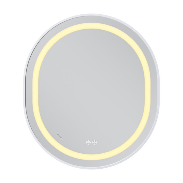 Дзеркало Mixxus Premium ELLIPSE MV05-80x70-Reverse WHITE з Led Touch, Anti-fog, димером (3-6,5kK) (MP6645) Дзеркало Mixxus Premium ELLIPSE MV05-80x70-Reverse WHITE з Led Touch, Anti-fog, димером (3-6,5kK) (MP6645)