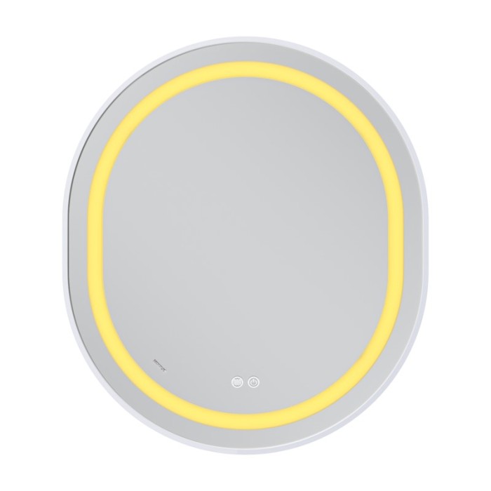 Дзеркало Mixxus Premium ELLIPSE MV05-80x70-Reverse WHITE з Led Touch, Anti-fog, димером (3-6,5kK) (MP6645) Дзеркало Mixxus Premium ELLIPSE MV05-80x70-Reverse WHITE з Led Touch, Anti-fog, димером (3-6,5kK) (MP6645)
