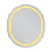 Дзеркало Mixxus Premium ELLIPSE MV05-80x70-Reverse WHITE з Led Touch, Anti-fog, димером (3-6,5kK) (MP6645)