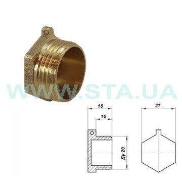 Заглушка  3/4" З STA {1000/20}