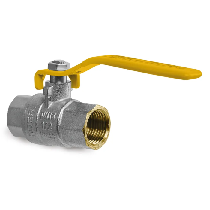 Кран кульовий Koer KG.204 - 3/4" FF ГГВ (газ) (KR4961) Кран кульовий Koer KG.204 - 3/4" FF ГГВ (газ) (KR4961)
