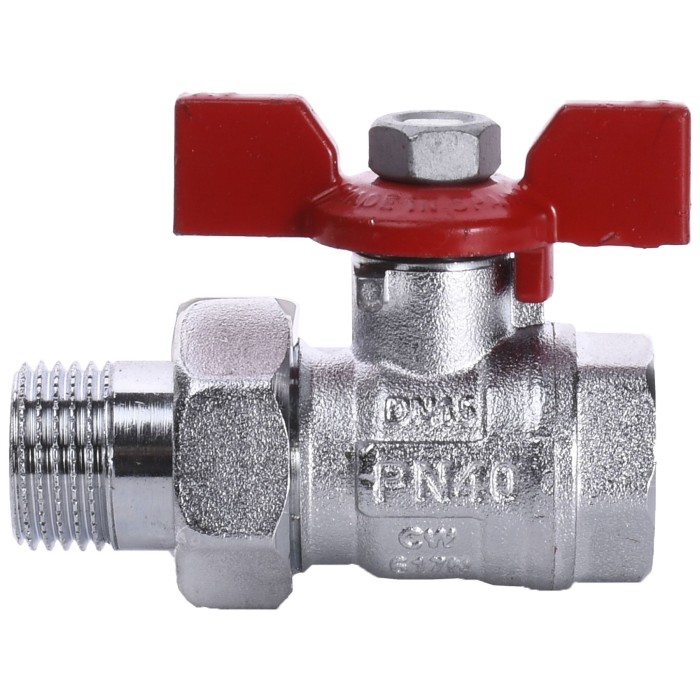 Кран кульовий прямий з американкою ARCO 1/2″ TURIA 0117208 Кран кульовий прямий з американкою ARCO 1/2″ TURIA 0117208