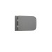 Унітаз підвісний Mixxus Premium QUADRO-0305-R GRAY 510x350x345mm система змиву RIMLESS (MP6656)