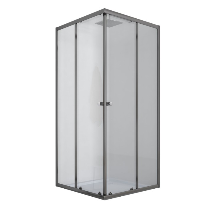 Душова кабіна з низьким піддоном Mixxus CUBIC SCT01-90x90x195-TR GRAPHITE прозоре скло 4мм (MI6905) Душова кабіна з низьким піддоном Mixxus CUBIC SCT01-90x90x195-TR GRAPHITE прозоре скло 4мм (MI6905)