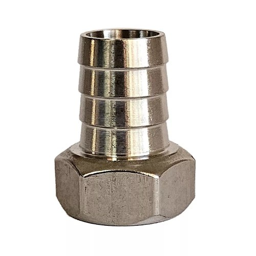 Штуцер  1/2"В 16мм НЕРЖ нік STA {1000/20/25}
