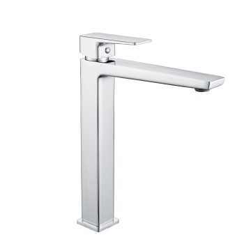 Змішувач латунний для раковини Lidz Orion 001FH високий (k25) LDORI001FHCRM48096 Chrome