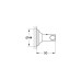 Гачок для халата Grohe Essentials Authentic (40656001)