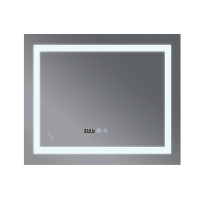 Дзеркало Mixxus WARM MR02-80x80 з Led Touch, Anti-fog, димером, регулятором яскравості, годинником (MI6934) Дзеркало Mixxus WARM MR02-80x80 з Led Touch, Anti-fog, димером, регулятором яскравості, годинником (MI6934)