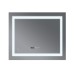 Дзеркало Mixxus WARM MR02-80x80 з Led Touch, Anti-fog, димером, регулятором яскравості, годинником (MI6934)
