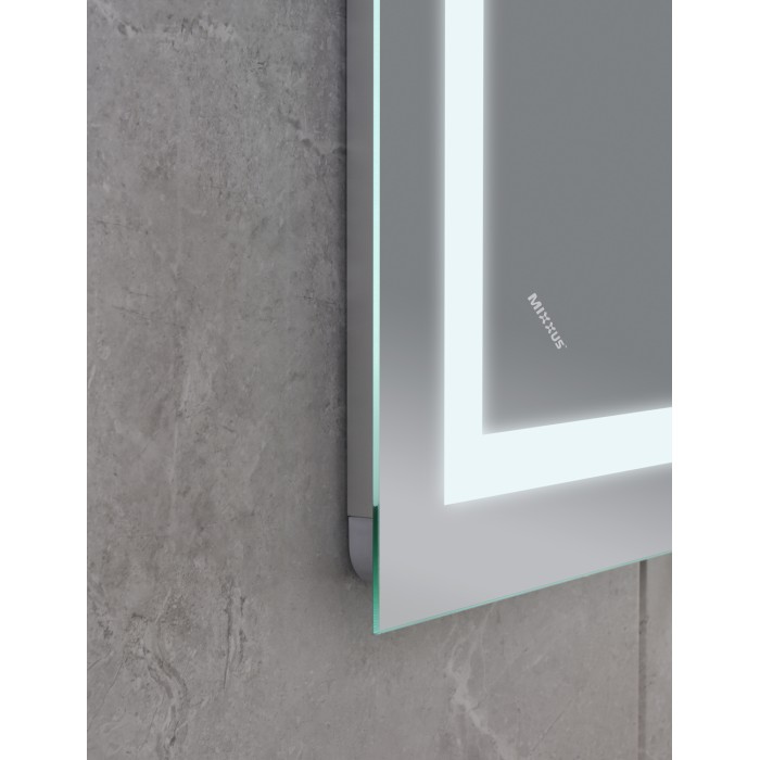 Дзеркало Mixxus WARM MR02-80x80 з Led Touch, Anti-fog, димером, регулятором яскравості, годинником (MI6934) Дзеркало Mixxus WARM MR02-80x80 з Led Touch, Anti-fog, димером, регулятором яскравості, годинником (MI6934)
